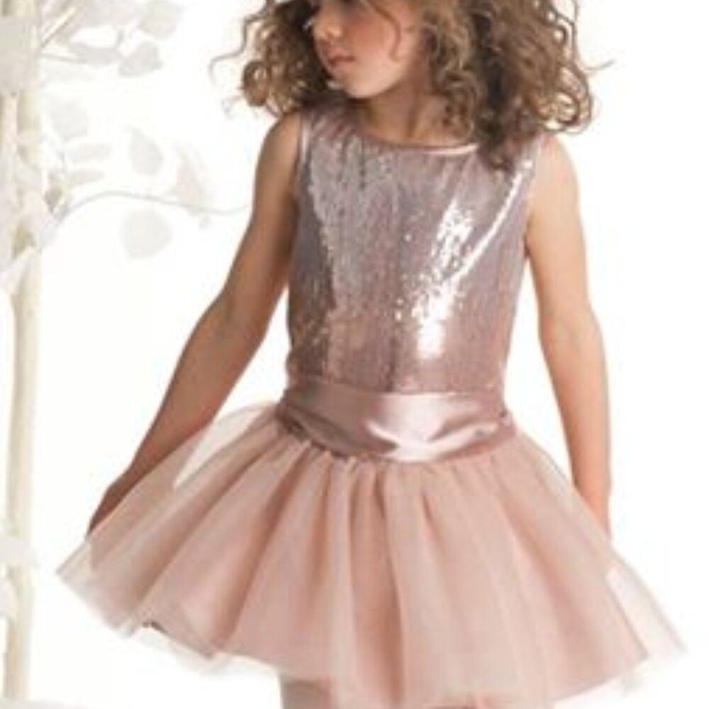 Baby Girl Kate Mack Sequin Tutu Dress Size 12 -18 Months